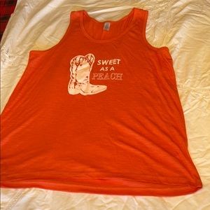 Sweet as a peach tank